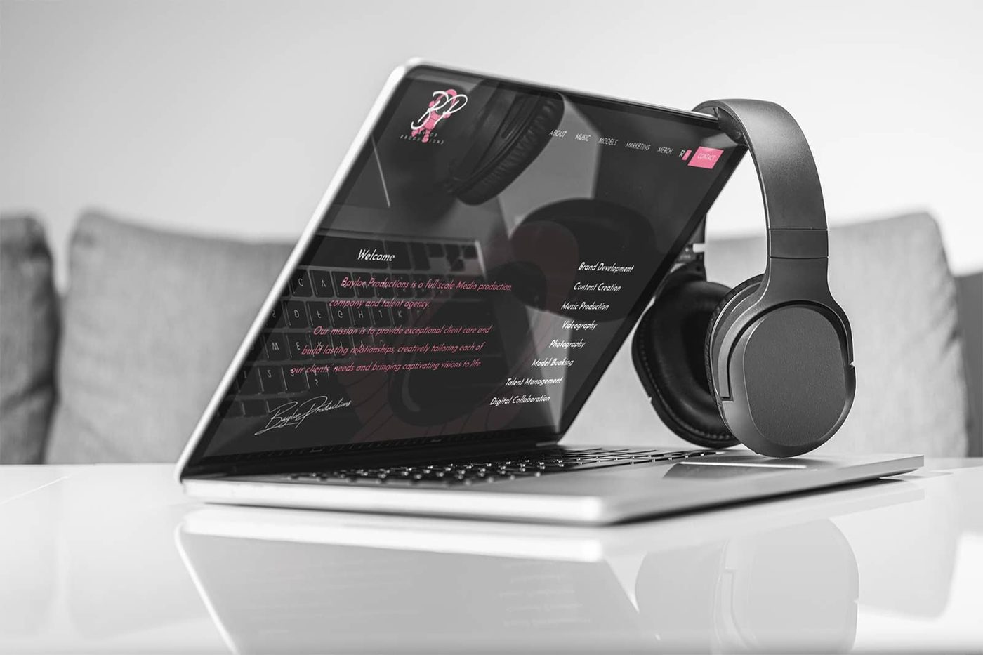 Baylor Productions — Web Design by 5280 Design