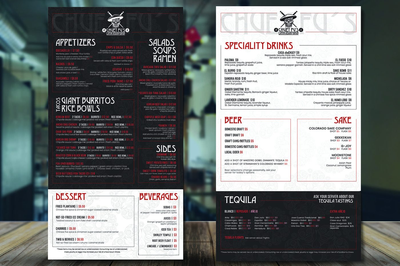 CHUEY FU’s — Print by 5280 Design