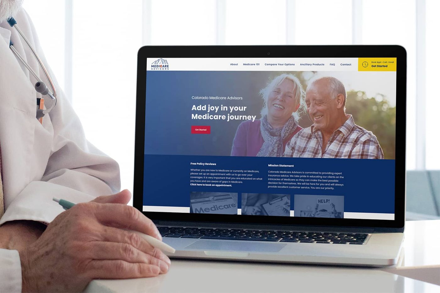 Colorado Medicare Advisors — Web Design by 5280 Design
