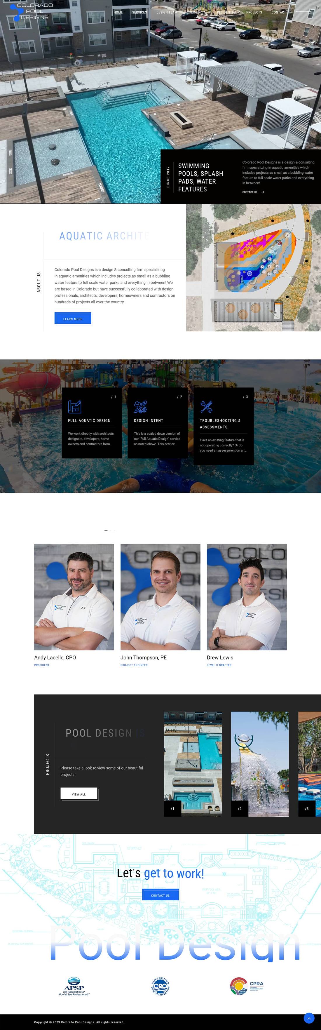 Colorado Pool Designs full page