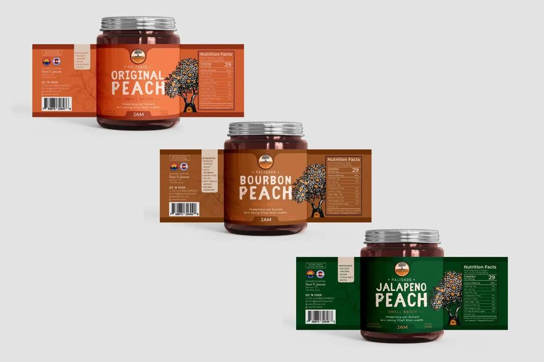 Peach Haus Labels full page