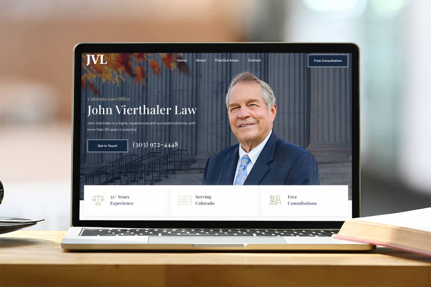 John Vierthaler Law — Web Design by 5280 Design